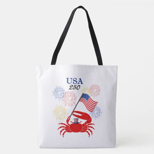 Fiddler's Fourth Tote Bag (select a style & size) (Voorkant)