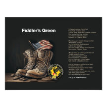 Fiddlers Groene fotoprint