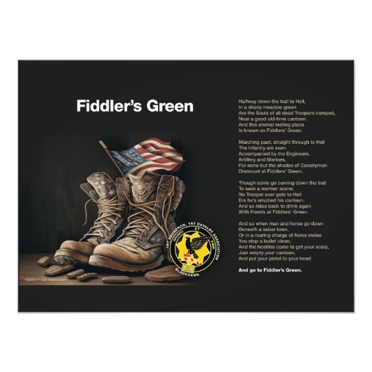 Fiddlers Groene fotoprint Foto Afdruk (Voorkant)