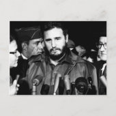 Fidel Castro 1959 Briefkaart (Voorkant)