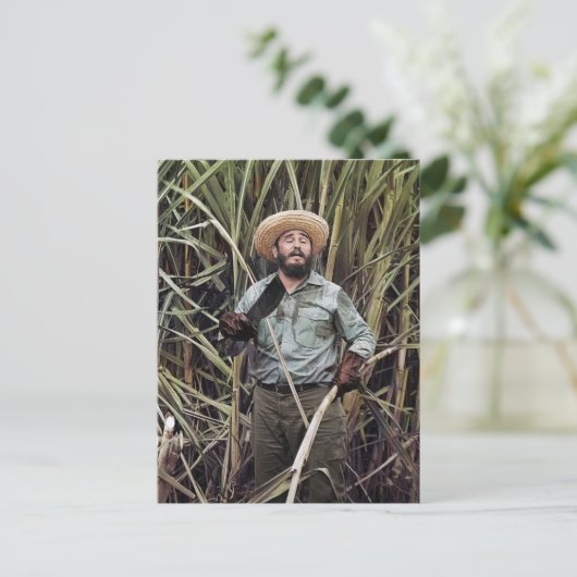 Fidel Castro Briefkaart (Staand voorkant)