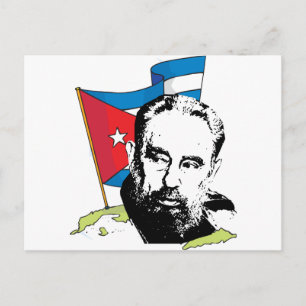 Fidel Castro Briefkaart