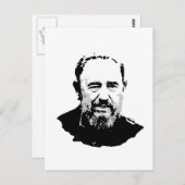 Fidel Castro Briefkaart (Voorkant / Achterkant)