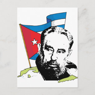 Fidel Castro Briefkaart