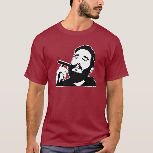 Fidel Castro Cuba T-shirt (Voorkant)