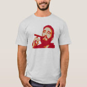 Fidel Castro Cuba T-shirt (Voorkant)
