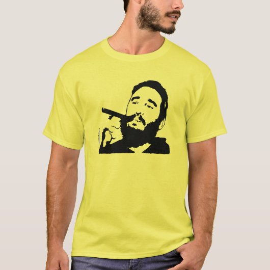 Fidel Castro Cuba T-shirt (Voorkant)