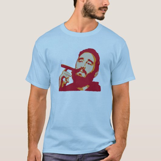 Fidel Castro Cuba T-shirt (Voorkant)