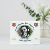 Fidel Castro Guantanamo Bay Cuba Cigar Company Briefkaart (Staand voorkant)