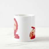 Fidel Castro met Cigar Portrait Mok (Center)