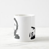 Fidel Castro met Cigar Portrait Mok (Center)