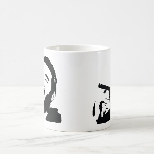 Fidel Castro met Cigar Portrait Mok (Center)