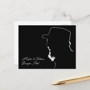 Fidel Castro, president, revolutie, Cuba, Havana Briefkaart