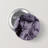 Fidel Castro Ronde Button 5,7 Cm (Voorkant /achterkant)