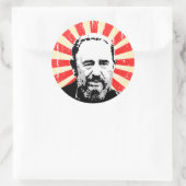 Fidel Castro Ronde Sticker (Tas)