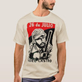 FIDEL CASTRO T-SHIRT (Voorkant)