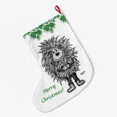 Fidel het kleine bos Goblin Grote Kerstsok (Achterkant (Hangend))