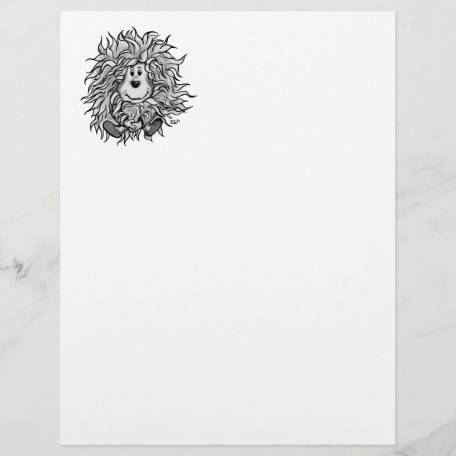Fidel het kleine bos Goblin Letterhead Briefhoofd (Voorkant)