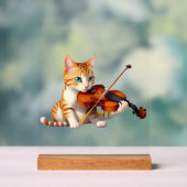 Fidel Kitty Acryl Bord (Neutraal)