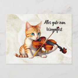 Fidel Kitty Briefkaart