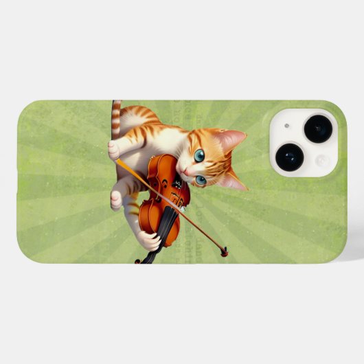 Fidel Kitty Case-Mate iPhone Case (Achterkant (horizontaal))