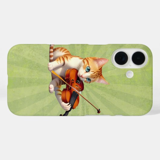 Fidel Kitty Case-Mate iPhone Case (Achterkant (horizontaal))