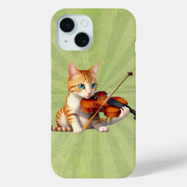 Fidel Kitty iPhone 15 Case