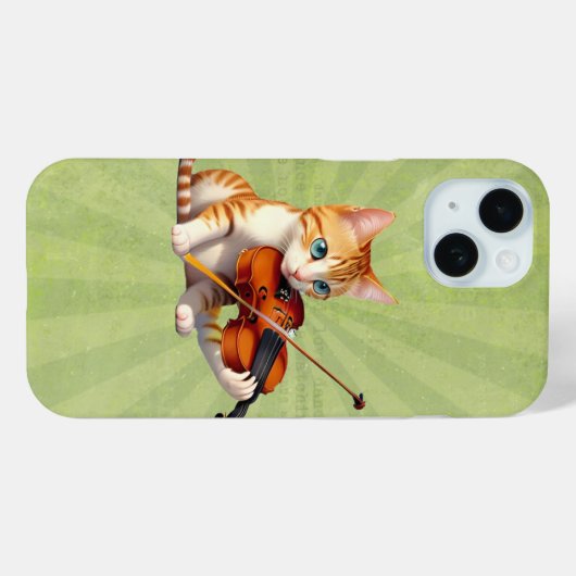  Fidel Kitty Case-Mate iPhone Case (Achterkant (horizontaal))