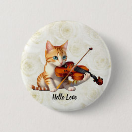 Fidel Kitty Ronde Button 5,7 Cm