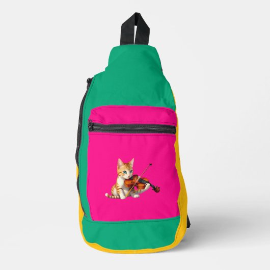 Fidel Kitty Sling Bag (Voorkant)
