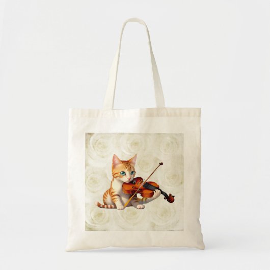 Fidel Kitty Tote Bag (Voorkant)