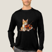 Fidel Kitty Tri-Blend Shirt (Voorkant volledig)