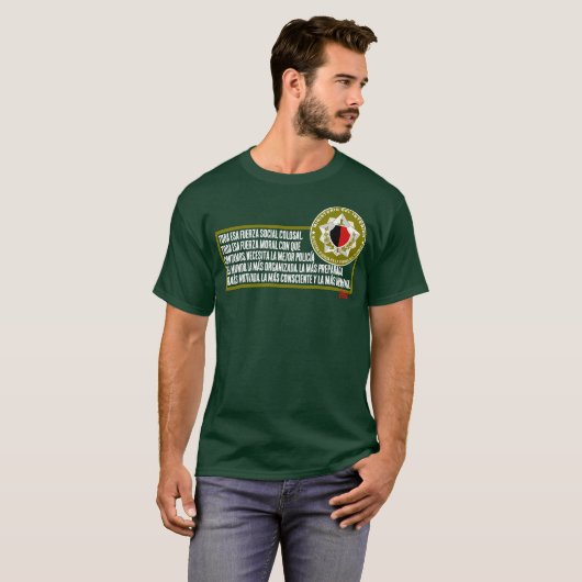 Fidel MININT T-shirt (Voorkant volledig)