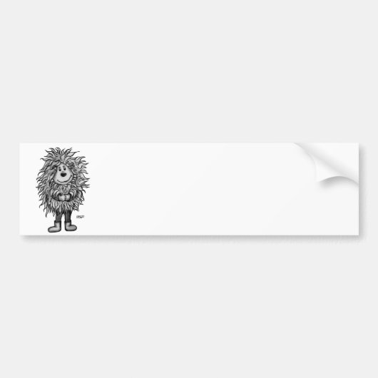 Fidel The Little Forest Goblin Bumpersticker (Voorkant)