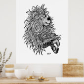 Fidel The Little Forest Goblin Poster (Keuken)