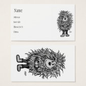 Fidel The Little Forest Goblin Visitekaartje (Voorkant /achterkant)