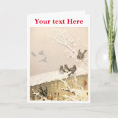 Fidelia Bridges Bedankkaart (Voorkant)