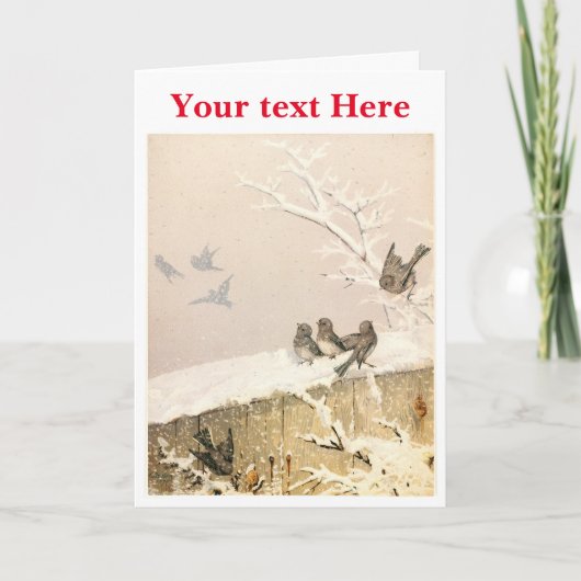 Fidelia Bridges Bedankkaart (Voorkant)