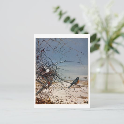 Fidelia Bridges Feestdagenkaart (Staand voorkant)