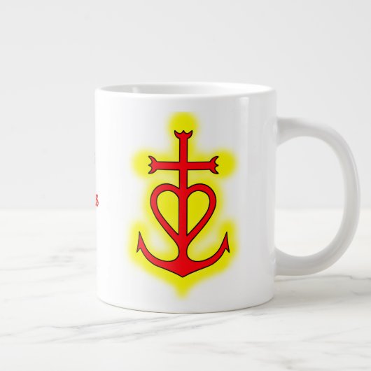 Fides Caritas Spes Grote Koffiekop (Rechts)