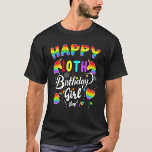 Fidget Pop The Birthday Happy 10th Birthday Girl P T-shirt