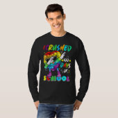 Fidget Speelgoed Dabbing Ik heb 100 dagen op schoo T-shirt (Voorkant volledig)