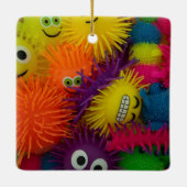 Fidget Speelgoed Kneedbal Keramisch Ornament (Achterkant)