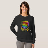 Fidget Speelgoed Pop voor kinderen, liefdesPop Het T-shirt (Voorkant volledig)