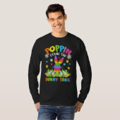 Fidget Speelgoed Poppin Down The Bunny Trail Funny T-shirt (Voorkant volledig)