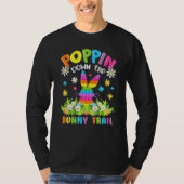Fidget Speelgoed Poppin Down The Bunny Trail Funny T-shirt (Voorkant)