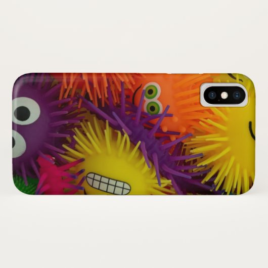 Fidget Speelgoed Squishy Ball Case-Mate iPhone Case (Achterkant (horizontaal))