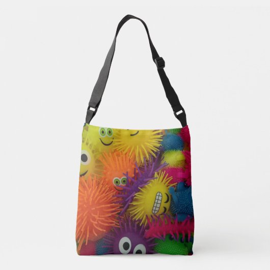 Fidget Speelgoed Squishy Ball Crossbody Tas (Achterkant)