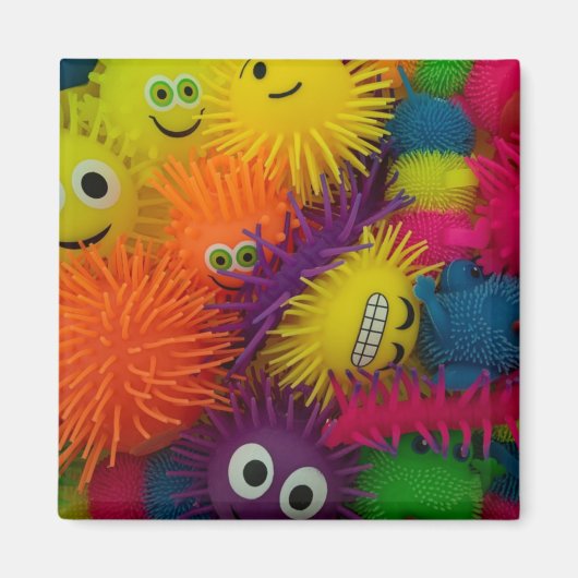 Fidget Speelgoed Squishy Ball Magneet (Voorkant)