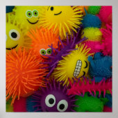 Fidget Speelgoed Squishy Ball Poster (Voorkant)